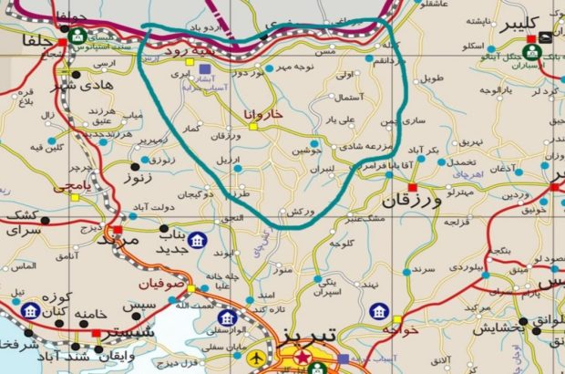 محال تاریخی دیزمار ازکرانه های آراز تا ارتفاعات پیر سقا