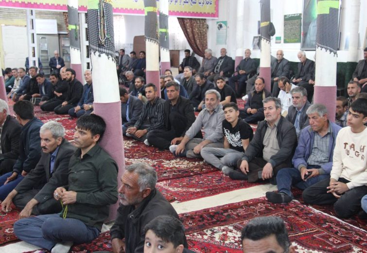 گزارش تصویری ازمراسم سالگرد شهادت آیت‌الله رئیسی و دیگر شهدای خدمت درمسجد جامع شهر خواجه