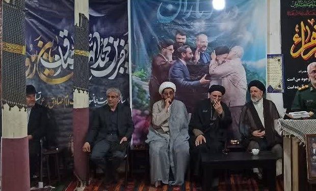 برگزاری اولین سالگرد شهدای خدمت در شهر خواجه