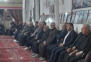 برگزاری اولین سالگرد شهدای خدمت در شهر خواجه