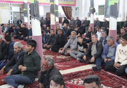 برگزاری اولین سالگرد شهدای خدمت در شهر خواجه