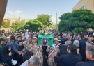 تشییع پر شکوه پیکر شهید مدافع وطن در خواجه