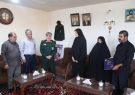 دیدار مدیر کل حفظ آثار و نشر ارزش‌های دفاع مقدس و مقاومت آذربایجان شرقی با خانواده شهید «ابوالفضل اسکندری» در خواجه