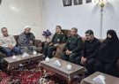 دیدار سردار عباسقلی‌زاده فرمانده سپاه عاشوار با خانواده شهید ابوالفضل اسکندری درخواجه