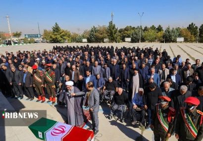 مراسم بزرگ داشت شهید قربانعلی خرسندی در خواجه