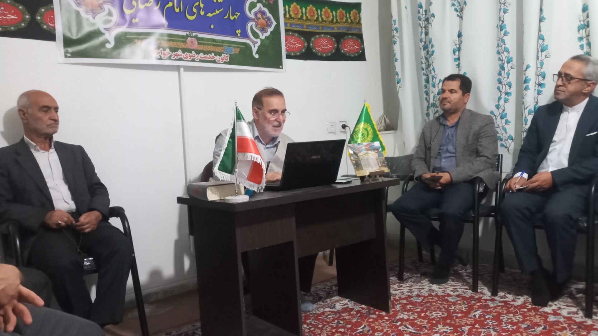 چهارشنبه امام رضایی در جمع خادمیاران و یاوران رضوی خواجه چهارشنبه امام رضایی در جمع خادمیاران و یاوران رضوی خواجه