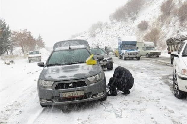 تردد در راه‌های کوهستانی آذربایجان‌شرقی با زنجیرچرخ امکان‌پذیر است
