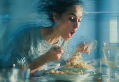 سریع غذا خوردن نشانه چیست؟