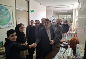 افتتاح نمایشگاه توانمندیهای زنان روستایی و عشایری در بخش خواجه